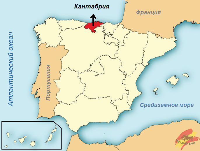 cantabria na karte