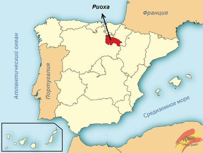 rioja na karte