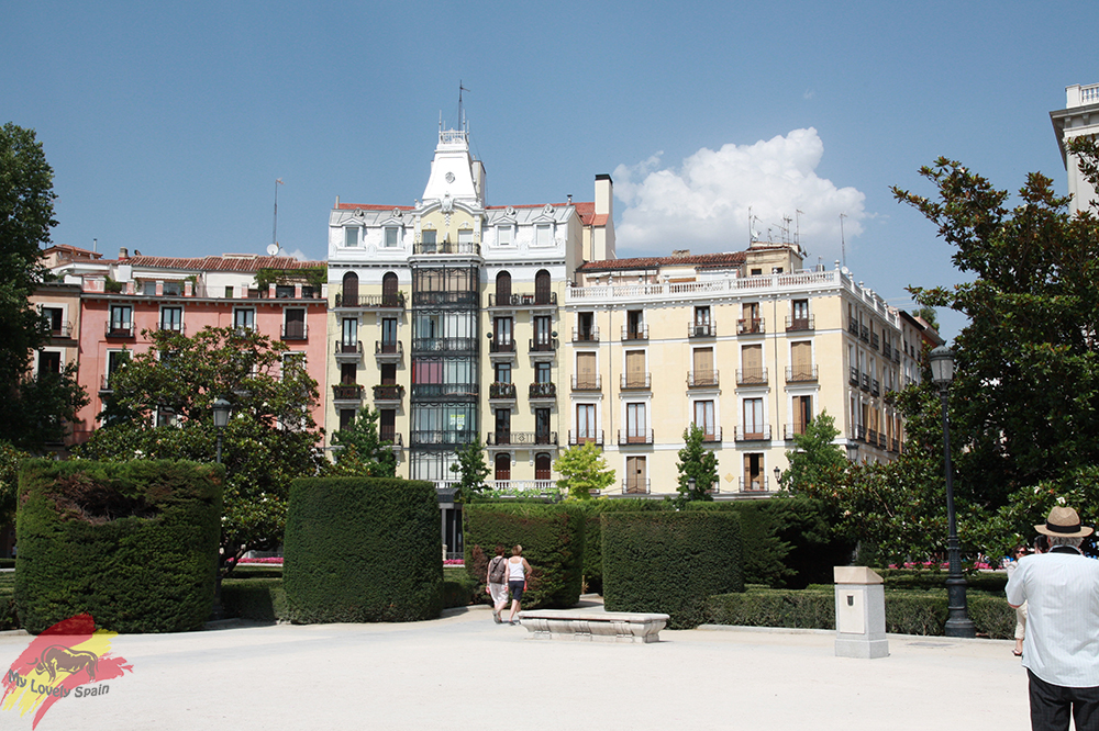 plaza de oriente, мадрид город, улицы мадрида