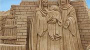Удивительный песчаный вертеп создали на Гран-Канарии