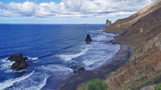 Playa de Benijo Канарские острова, Playa de Benijo